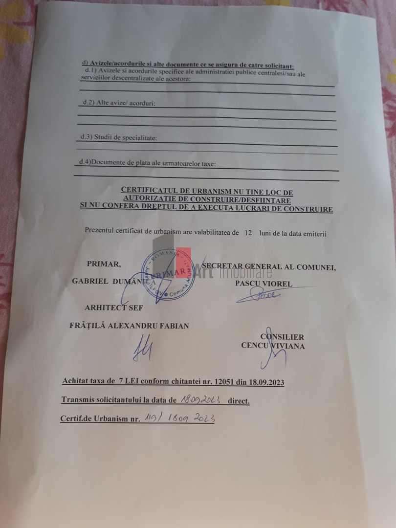 Afumati- Ilfov - 899mp-Teren - ZERO Comision Cumparator - Poză 15