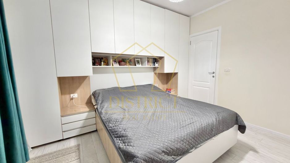 Apartament cu 3 camere, dressing si debara mobilat la etaj intermediar in Giroc. - Poză 7