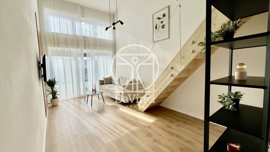 Penthouse 2 camere - mobilat si utilat, intabulat (KON-58O-L-ap.7*) - Poză 3