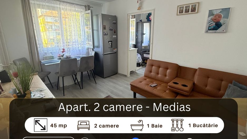 Apartament 2 camere, Medias - Poză 1