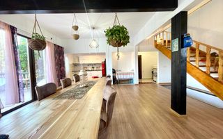 INVESTITIE Vila moderna + vila la rosu, teren 1480 padure - Poză 4
