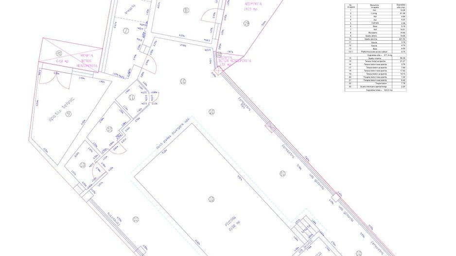 Pensiune deosebită în Bran || priveliște panoramică, facilitati premium - Schiță 54