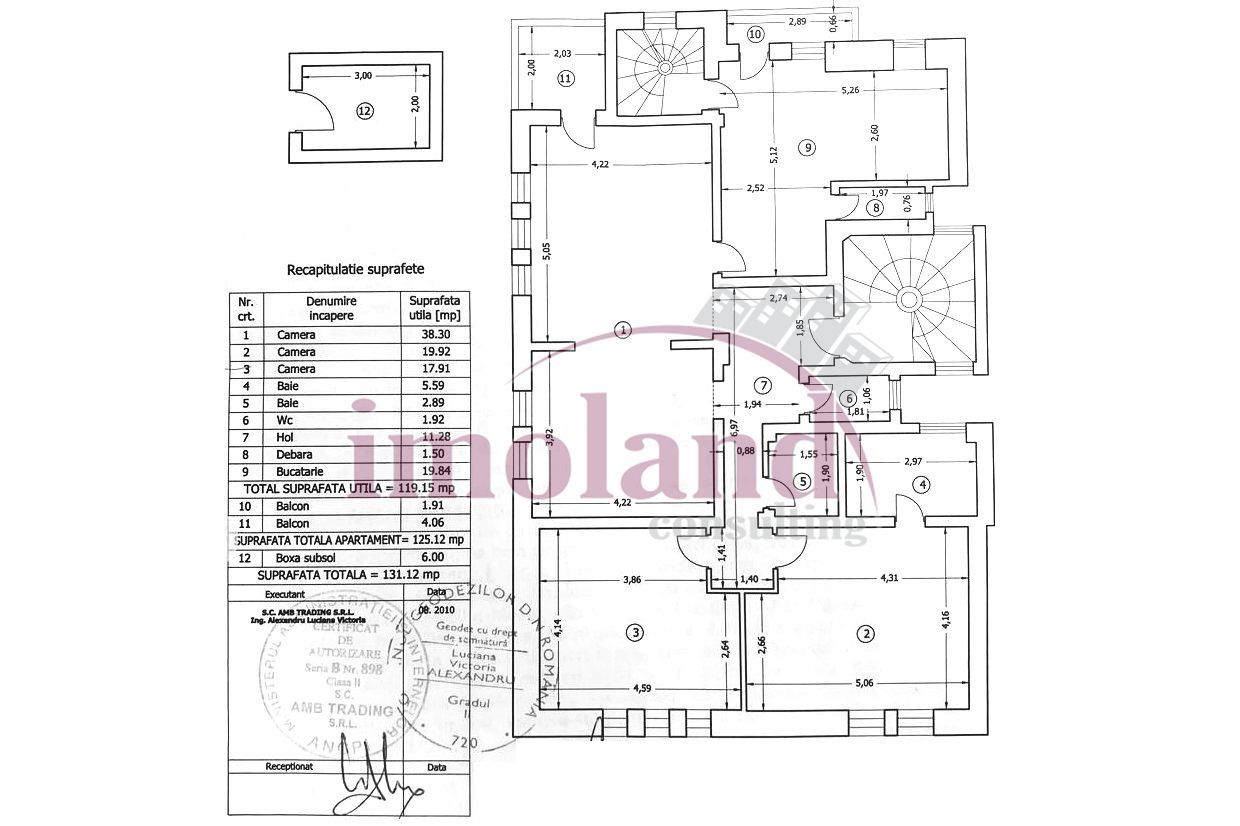 Spatiu de birou in vila - cartierul Primaverii - Schiță 5