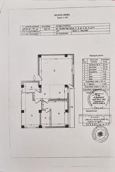Apartament 3 camere – Ștefan cel Mare / Colentina, 93 mp, bloc tip vilă 2010 - Poză 13