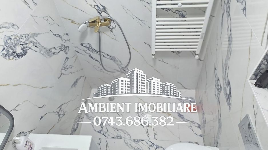 APARTAMENT cu 3 camere, mobilat și utilat, BLOC NOU, VASLUI - zona CARTIER; - Poză 9