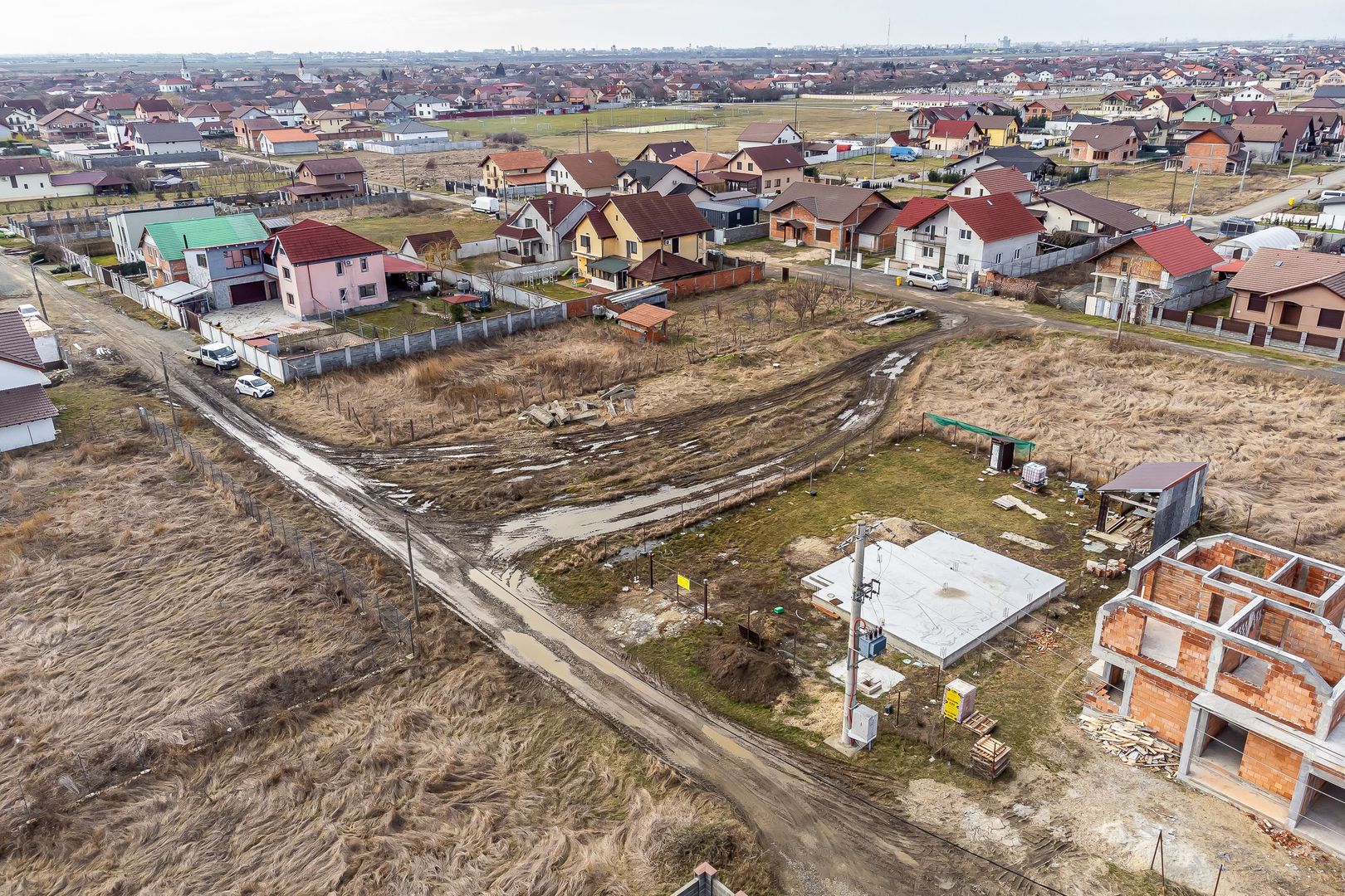 Teren intravilan construcție casă individuală Sânleani - Comision 0% - Poză 3