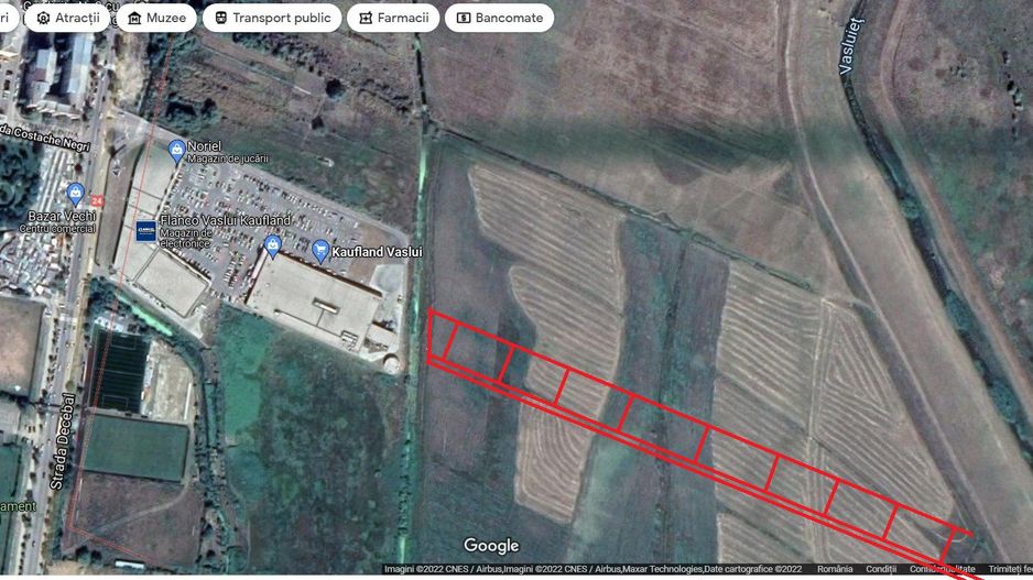 LOT teren 1000 mp, extravilan, zona Kaufland; - Poză 1