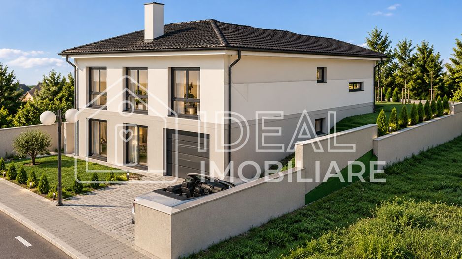 Casă individuală de vânzare în Cisnădie – 170 mp utili – teren 507 mp – Demisol - Poză 1