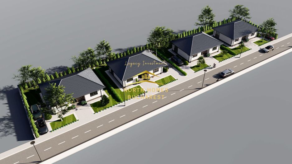 Vila 4 camere, toate utilitatile, strada asfaltata, Balotesti - Poză 7