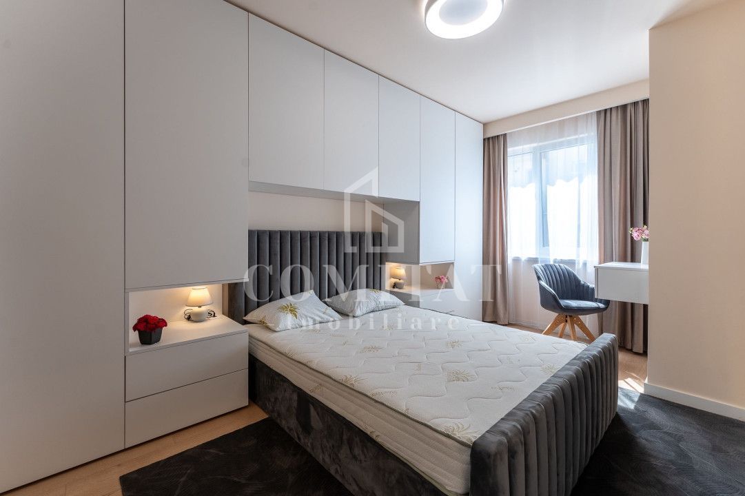 Apartament ultrafinisat | 2 camere | Zona Parcului Poligon - Poză 12