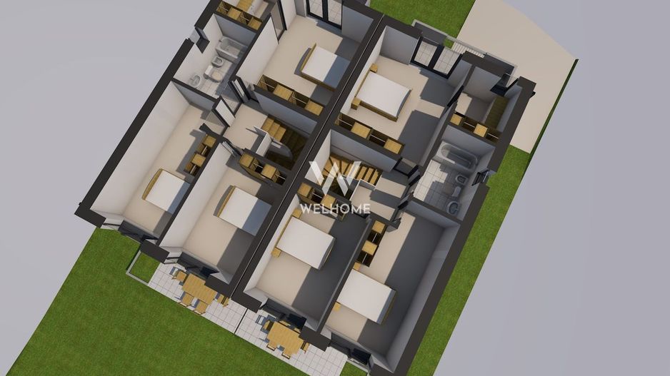 Casa tip duplex,INTABULATA, Calea Cisnadiei, Sibiu - Poză 12