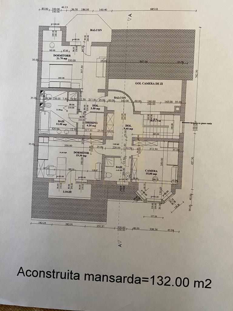 Vanzare casa individuala, 304 mp, teren 700, Gruia - Poză 21