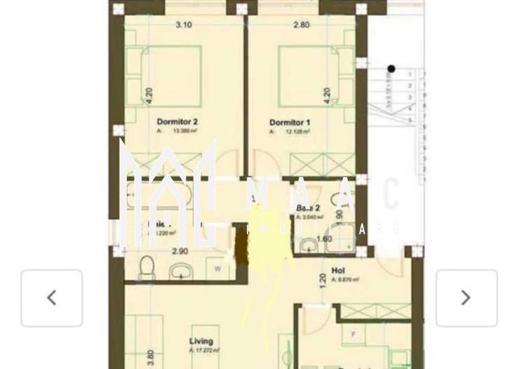 Apartament 3 Camere I Etaj 3 I 70 MPU I 2 Bai I Arhitectilor - Poză 8