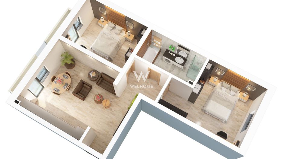 Apartament 3 camere gradina 47 mp Piata Rahovei, Dedeman - Poză 4