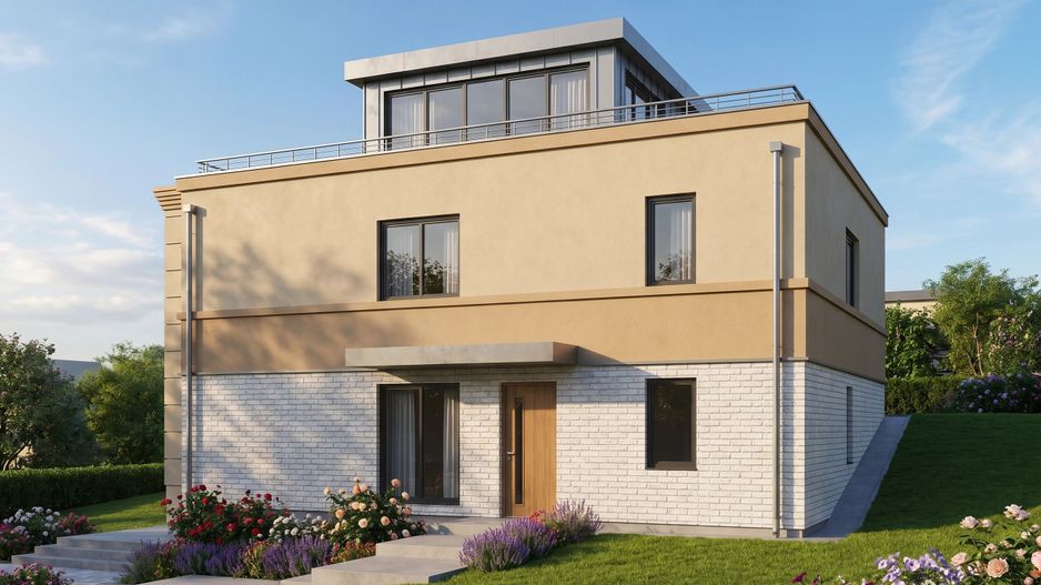 Duplex semifinisat, zona Vivo - Poză 1