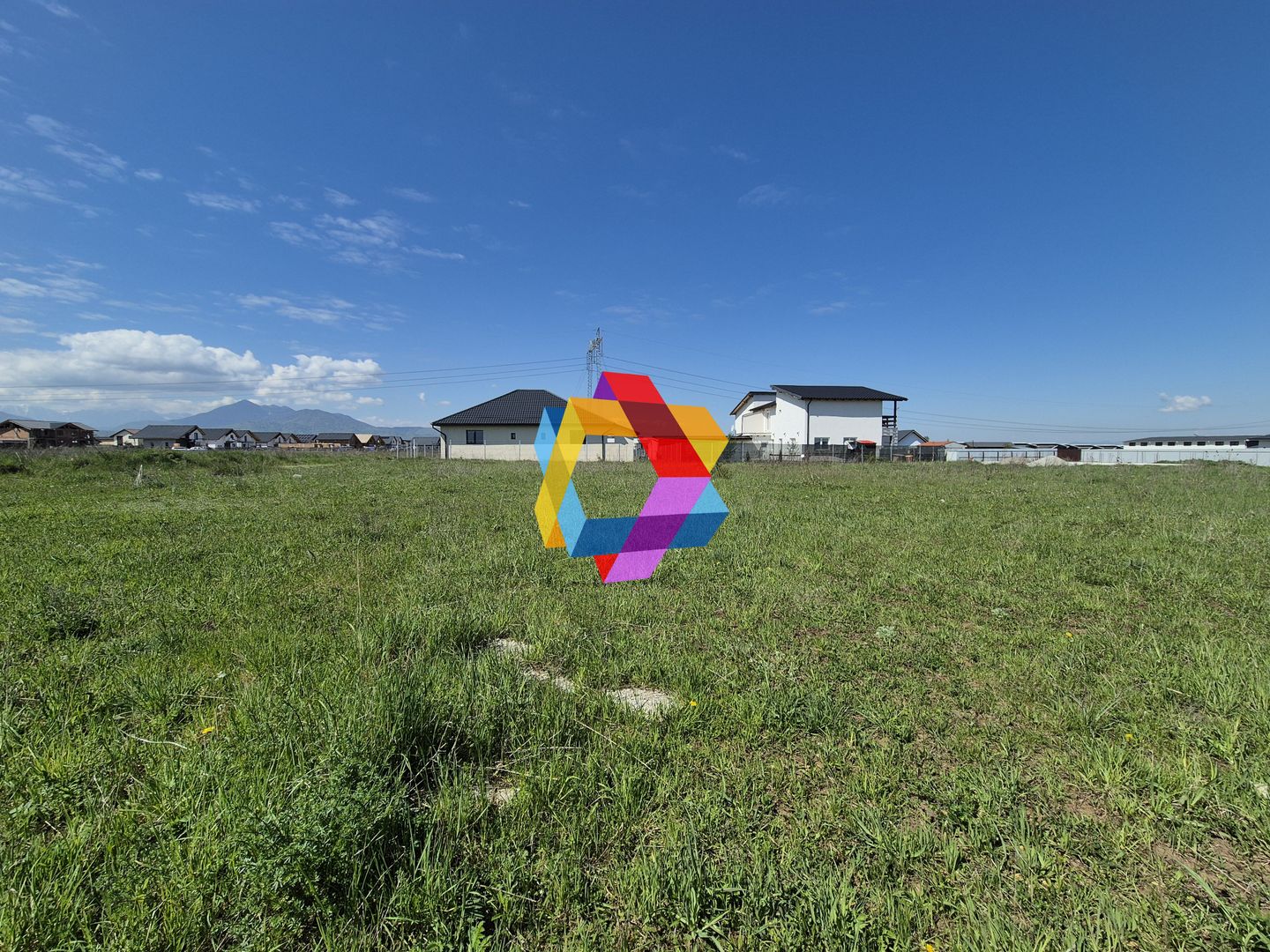 Teren Izvor - 1000 mp  intre case - Poză 3