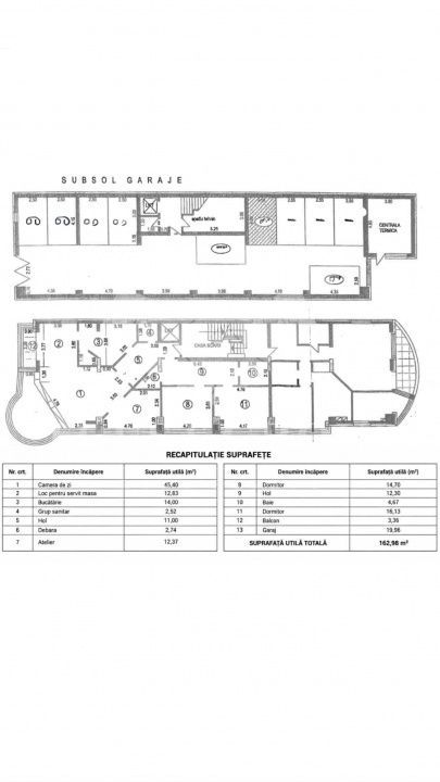 Apartament 4 camere Aviatorilor | Loc de parcare - Schiță 38