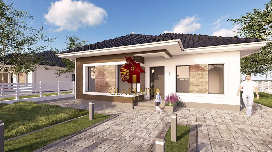 Casă parter LeGaga Cornesti, complex rezidential, comision 0 - Poză 6