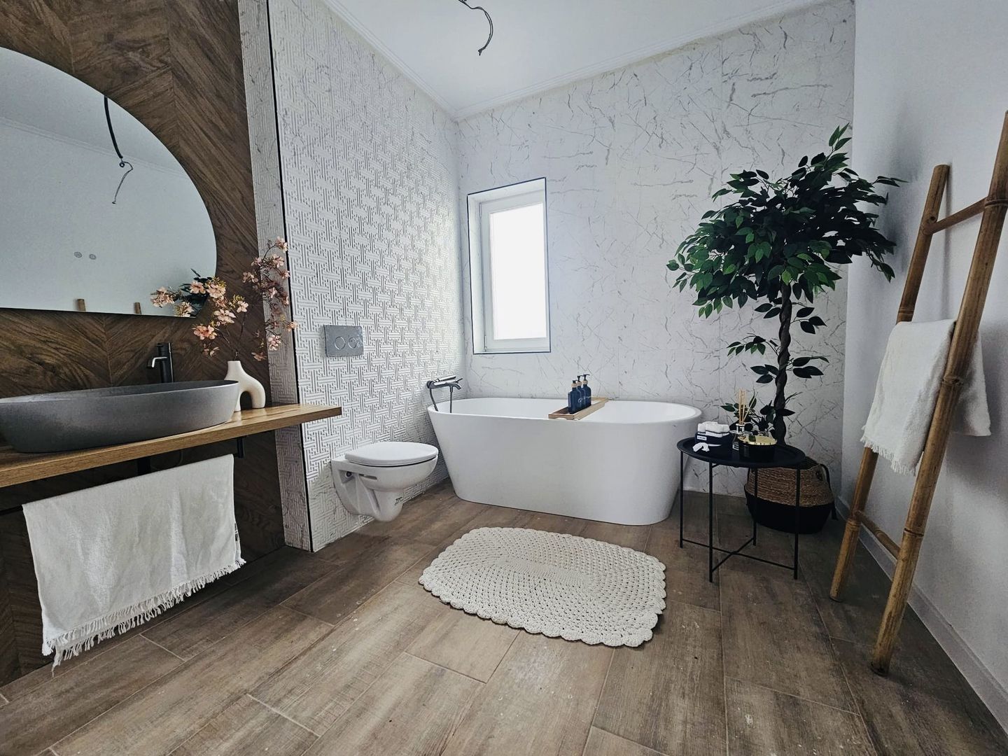 Moșnița Veche | 1/2 Duplex | 110 mp utili | Toate utilitatile|  Dormitor parter - Poză 9