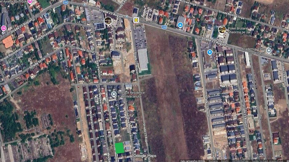 Intravilan Mega Image 23 august 1386m2 - Poză 2