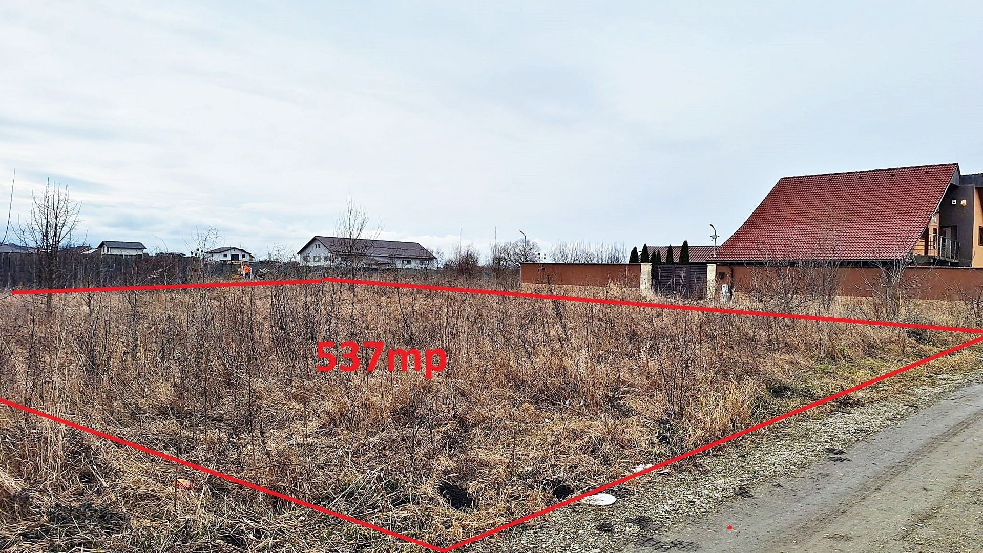 Teren Intravilan cu PUZ, intre case in Bod, 537mp, 21480 euro - Poză 1