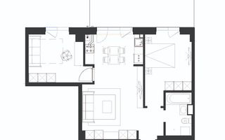 Vânzare, apartament, 2 camere+birou tip 3A, HILS Republica, București - Poză 14