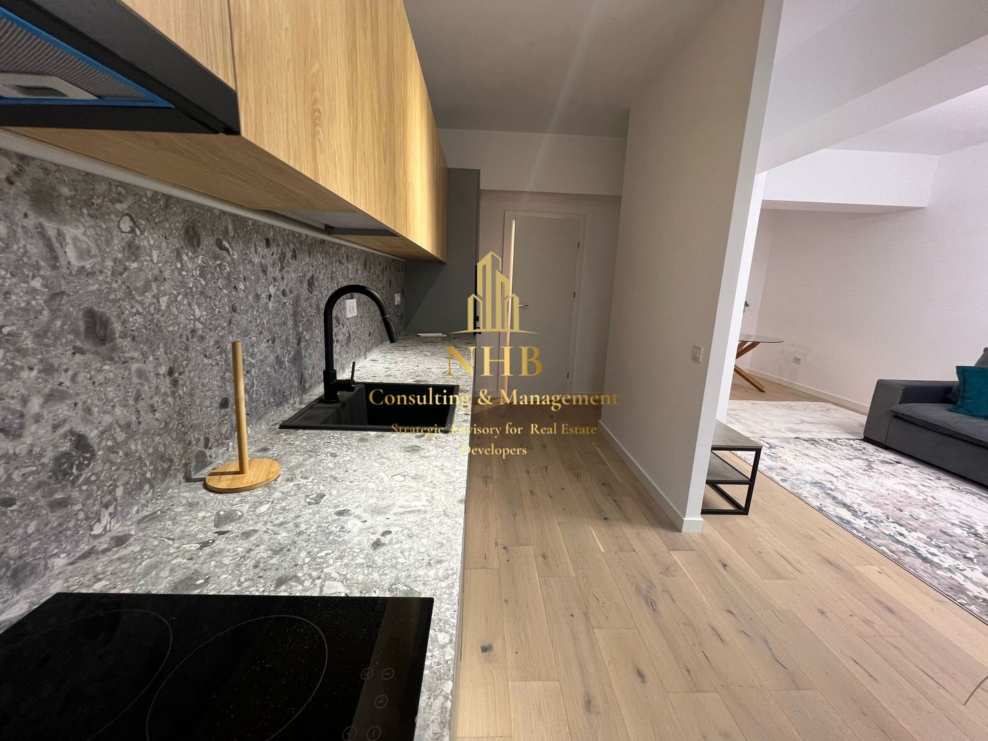 Apratament de inchiriat -2 camere-FIRST ESTATES PIPERA -PARCARE - Poză 12