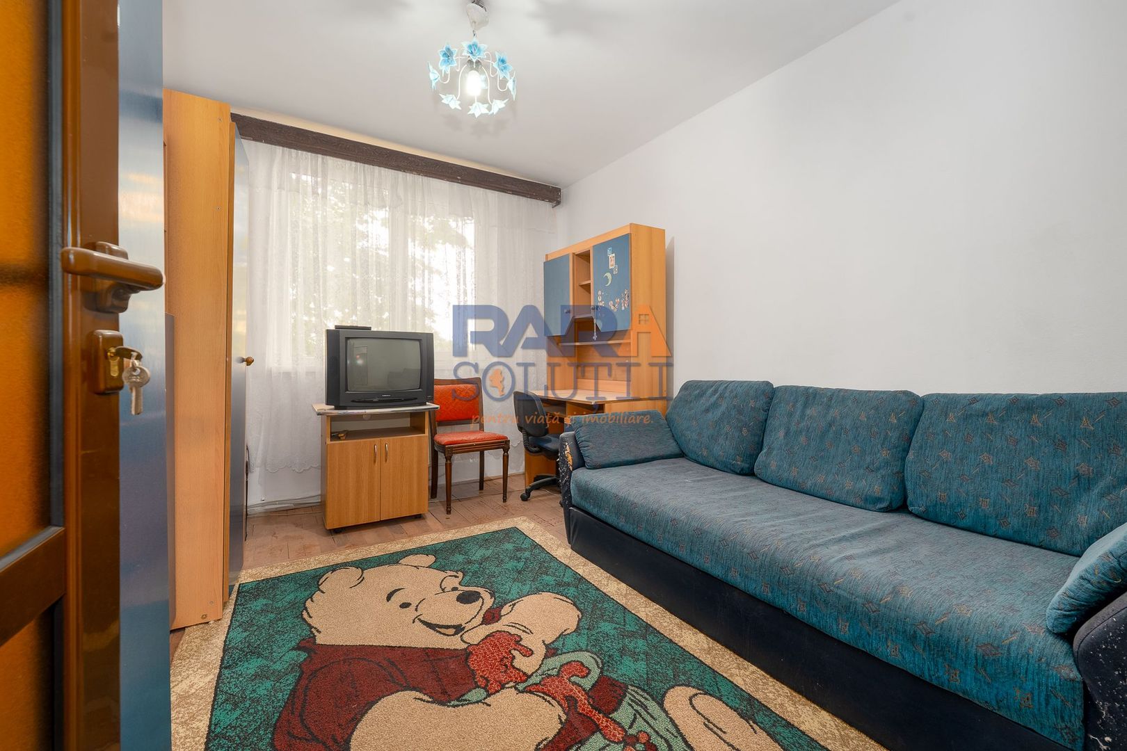 Apartament 3 camere, decomandat, mobilat - Poză 12