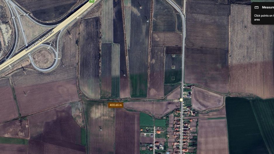 P 1192 - Teren de 6800 mp în jud. Mureș, Cerghid - Poză 3