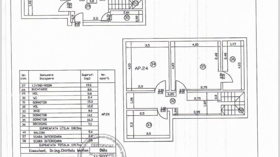 AP. 4 CAMERE TIP DUPLEX, MUTARE IMEDIATA, PARCARE INCLUSA,COMISION 0% - Poză 15