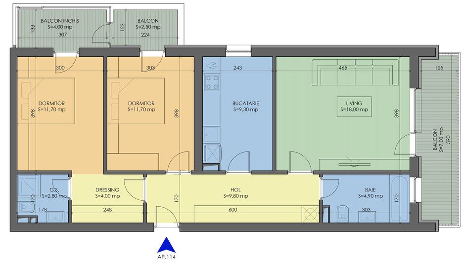 3 camere,liber imediat,aproape metrou Dimitrie Leonida ! - Poză 4