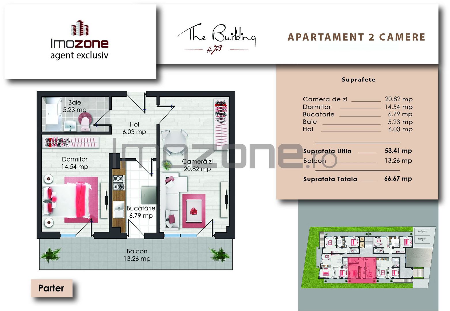 2 CAMERE | 67 MP | TERASA | DRUMUL TABEREI | PRELUNGIREA GHENCEA | - Poză 10