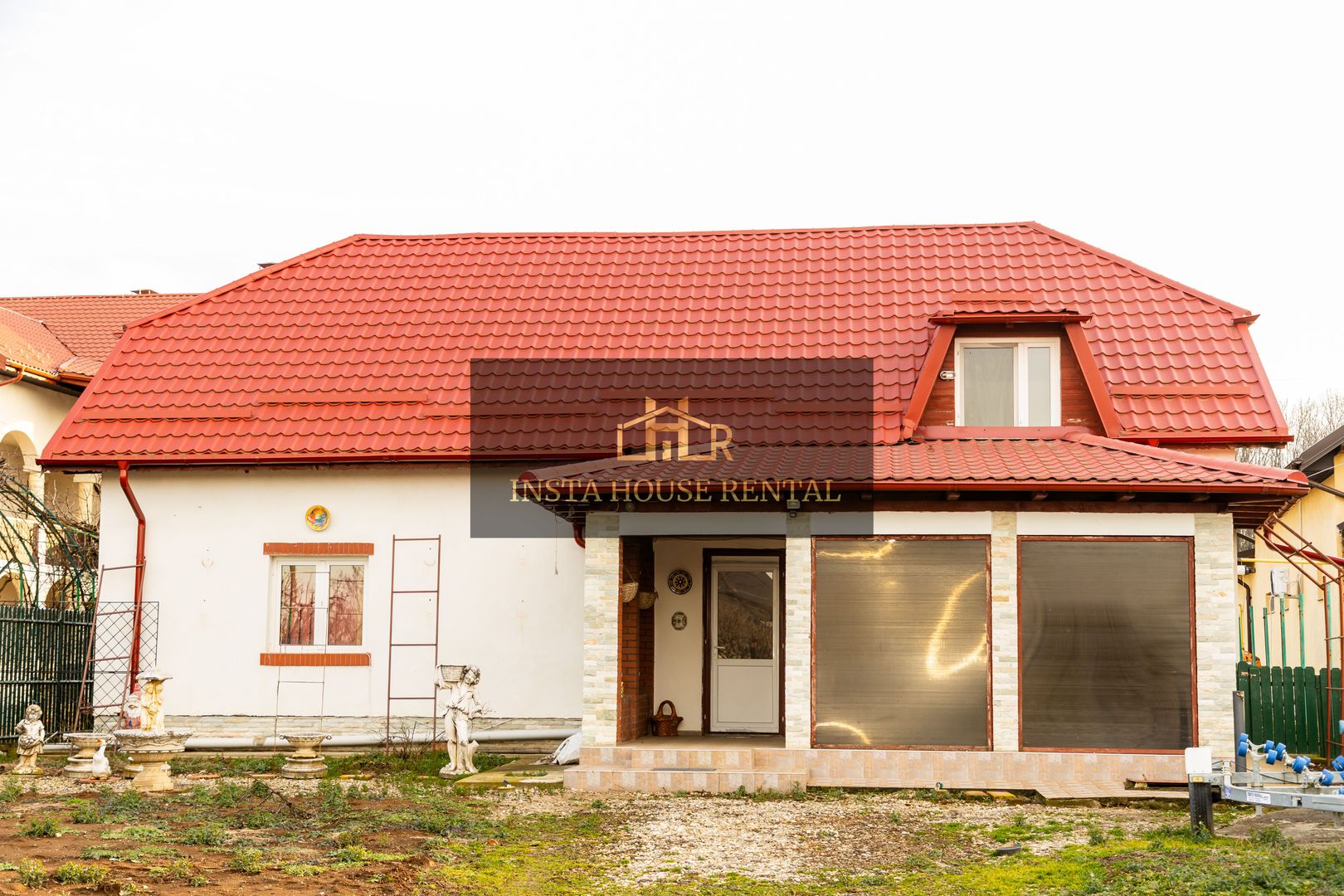 Casa cu teren 1000mp Ciolpani - Poză 4