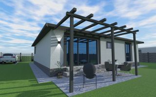 Casa individuala pe parter 500 mp teren - Poză 4