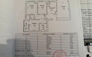 4 camere | etaj 1 | centrala proprie | mobilat si utilat | zona buna | - Poză 15