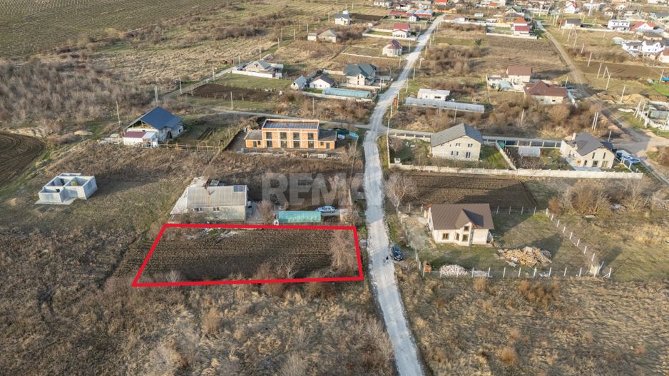 Teren 9,45 ari Ghidighici | 23 m fațadă | pentru construcții | 6 km de Chișinău - Poză 9