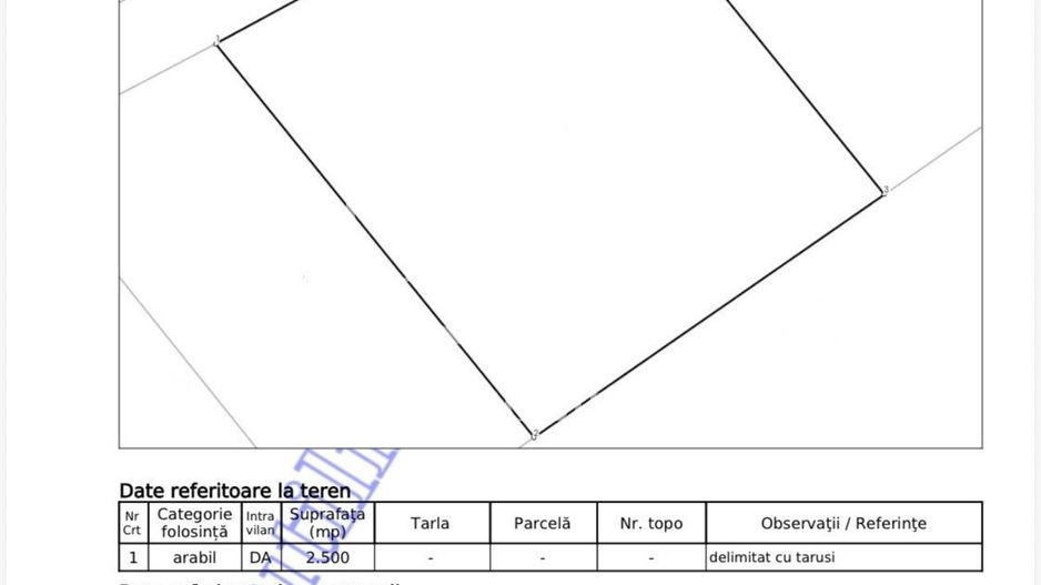 Teren intravilan 2500 MP | Paleu | Bihor - Poză 1