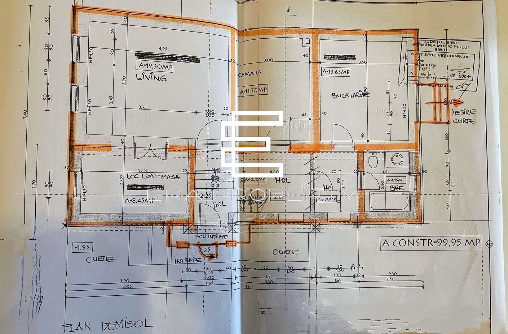 Casa individuala complet mobilata zona Lupeni, Sibiu - Schiță 14