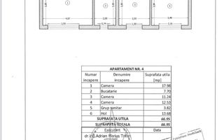 Rahova, Sector 5, apartament 3 camere decomandat, comision 0% - Schiță 13