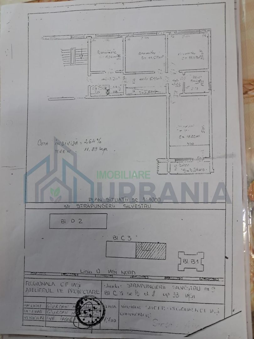 Apartament 3 camere Gară - Poză 7