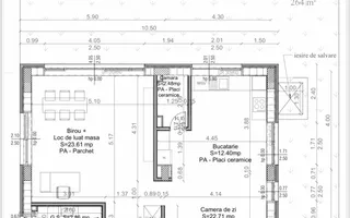 Vânzare, apartament, 4 camere, Iancu Nicolae - Schiță 20