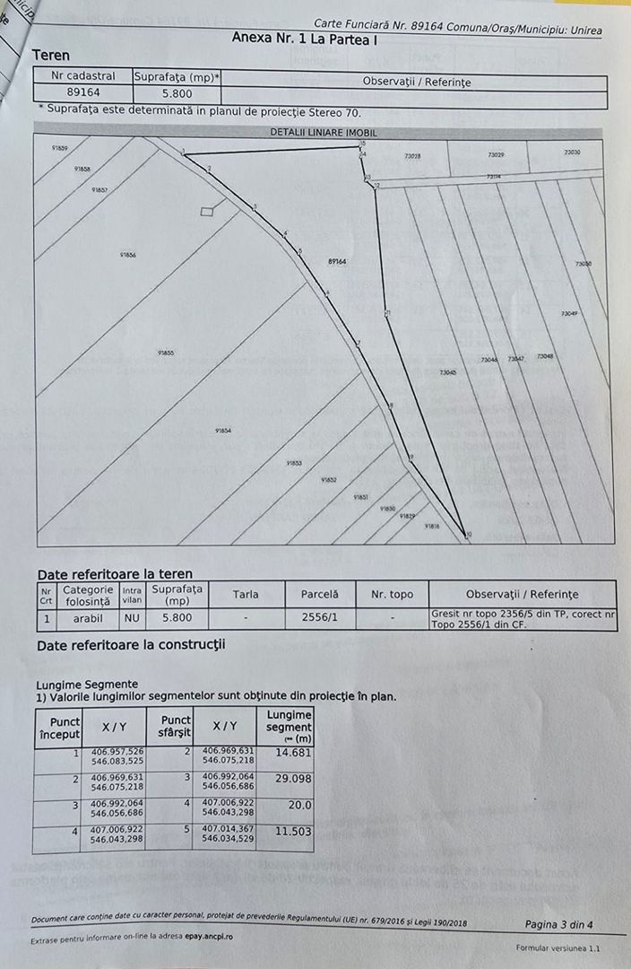 Teren de vanzare - Poză 2
