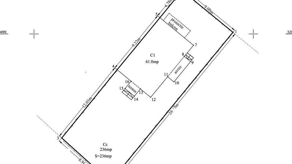 Casa duplex 4 camere P+1+M | 120 mp utili | curte 170mp - Schiță 19