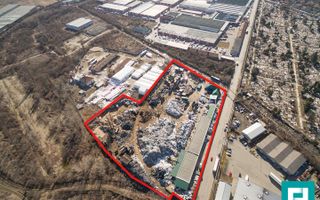 Platformă industrială cu linie CFR funcțională - Poză 1