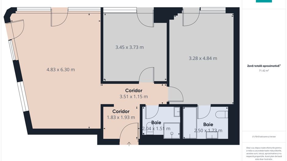 Apartament 3 camere cu gradina in zona Gara de Nord - Poză 5