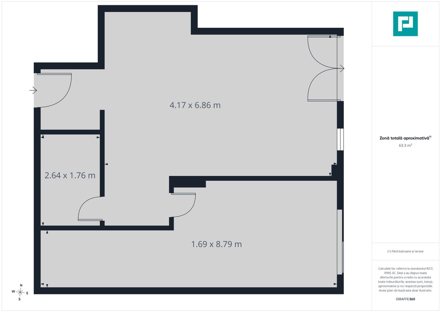 Apartament 2 camere, Erou Iancu Nicolae - Poză 3