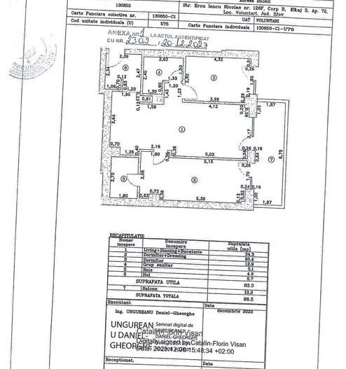 APARTAMENT 3 CAMERE | PRIMA INCHIRIERE | EROU IANCU NICOLAE - Poză 8