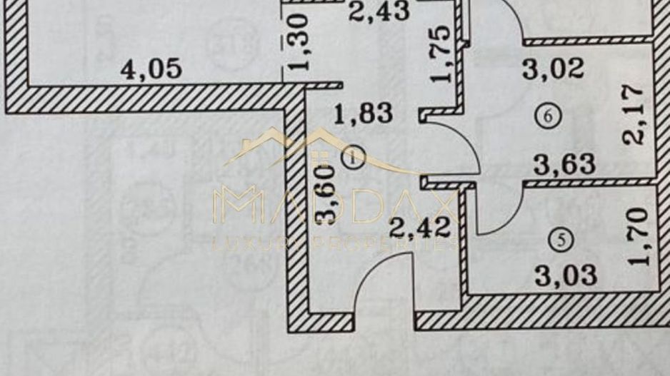 Apartament *3 camere* 70mp  | Herăstrău - Șoseaua Nordului - Schiță 11