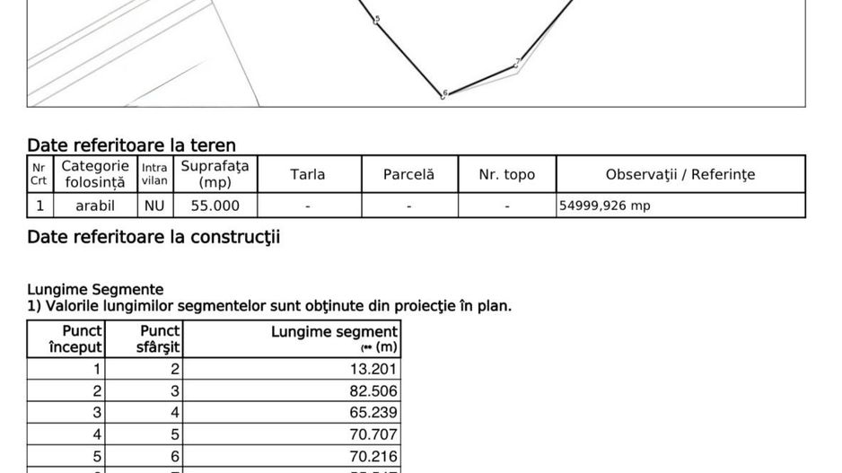 Teren Daia 75000 mp cu balta 30000 mp izvoare - Poză 9