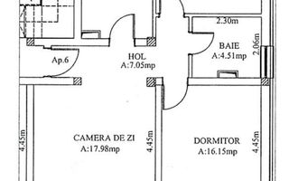Apartament 3 camere | Etaj 2 | Decomandat | Terasa | Parcare - Schiță 10